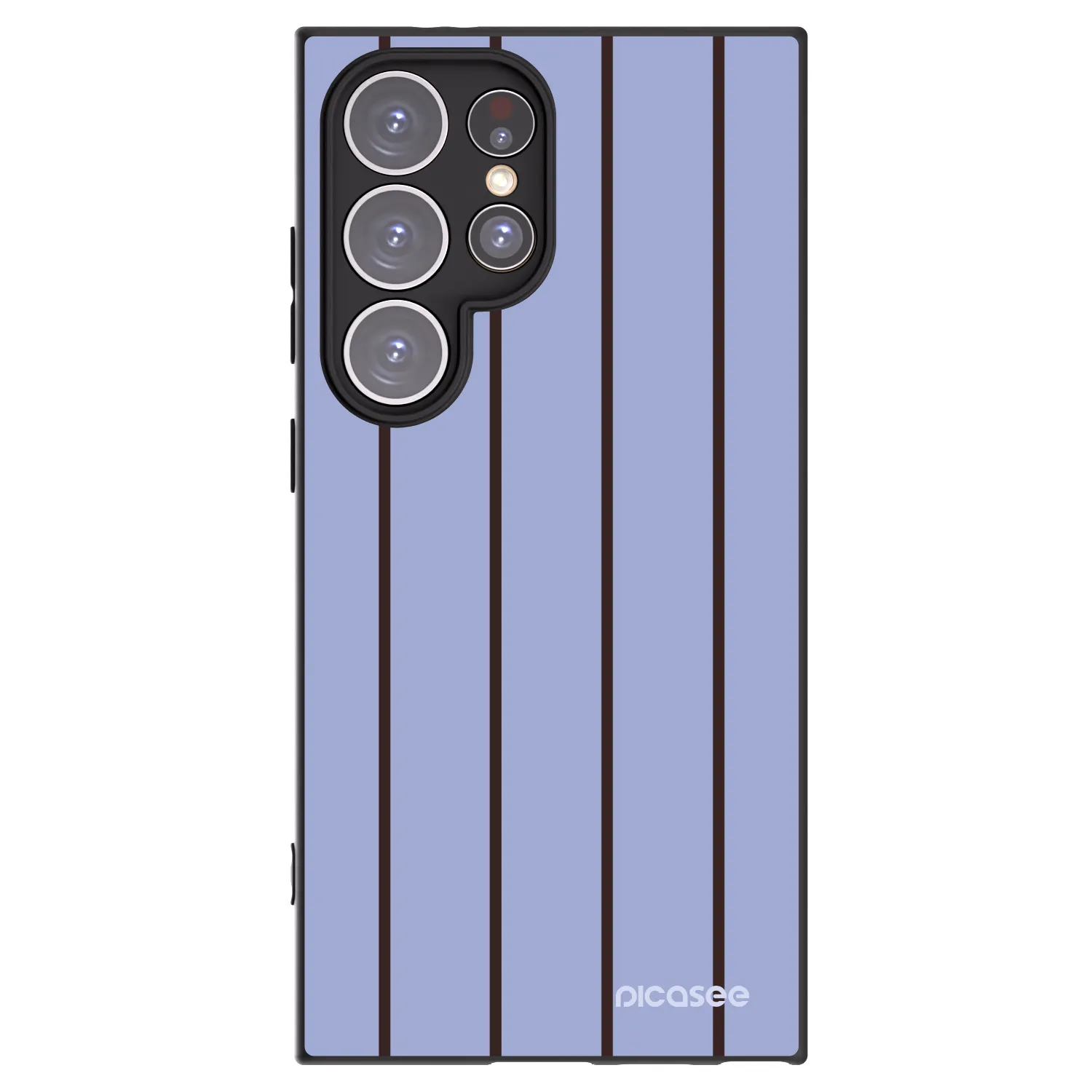 Picasee Μαύρη θήκη σιλικόνης για Samsung Galaxy S24 Ultra S928B 5G - Poolside member