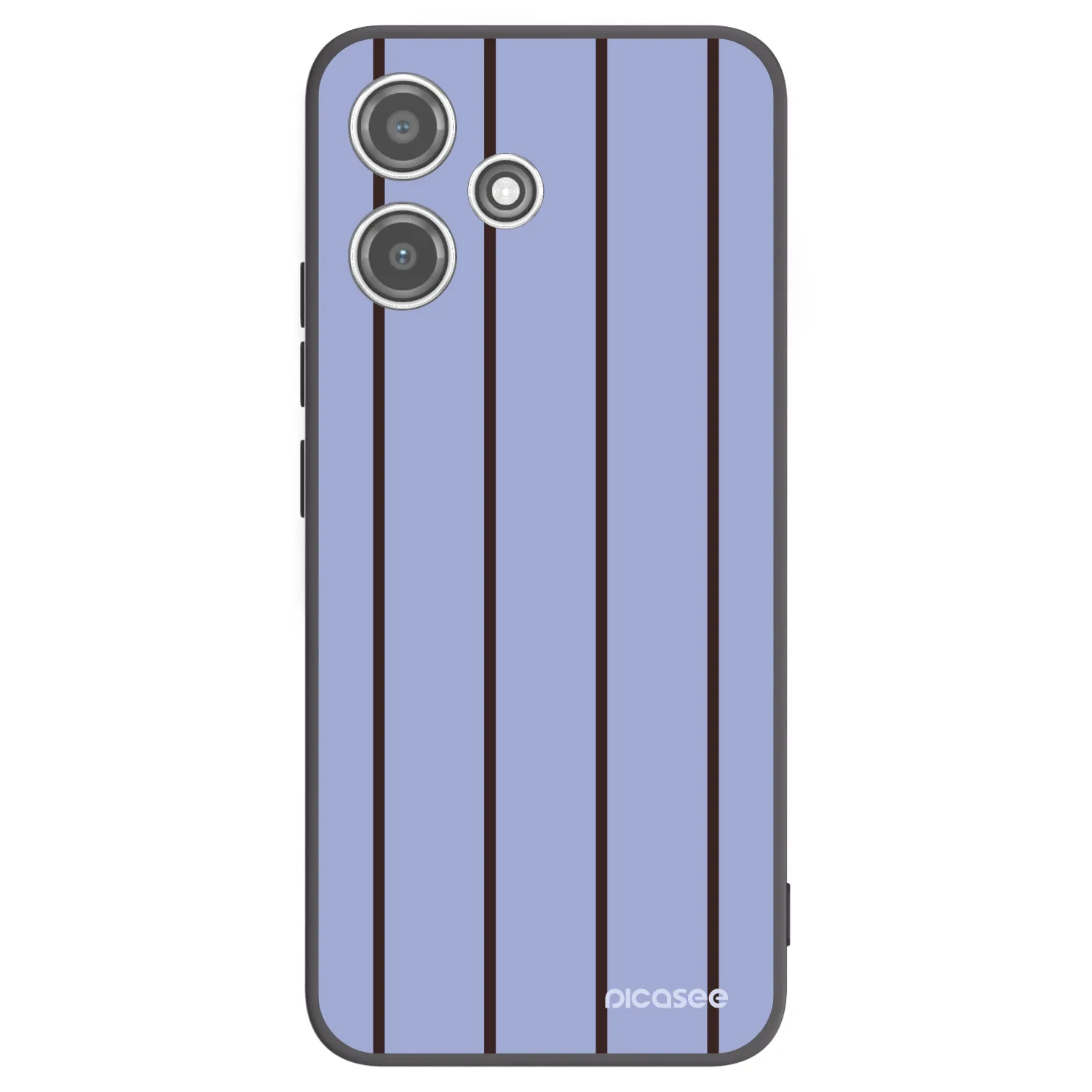 Picasee Μαύρη θήκη σιλικόνης για Xiaomi Redmi 12 5G - Poolside member