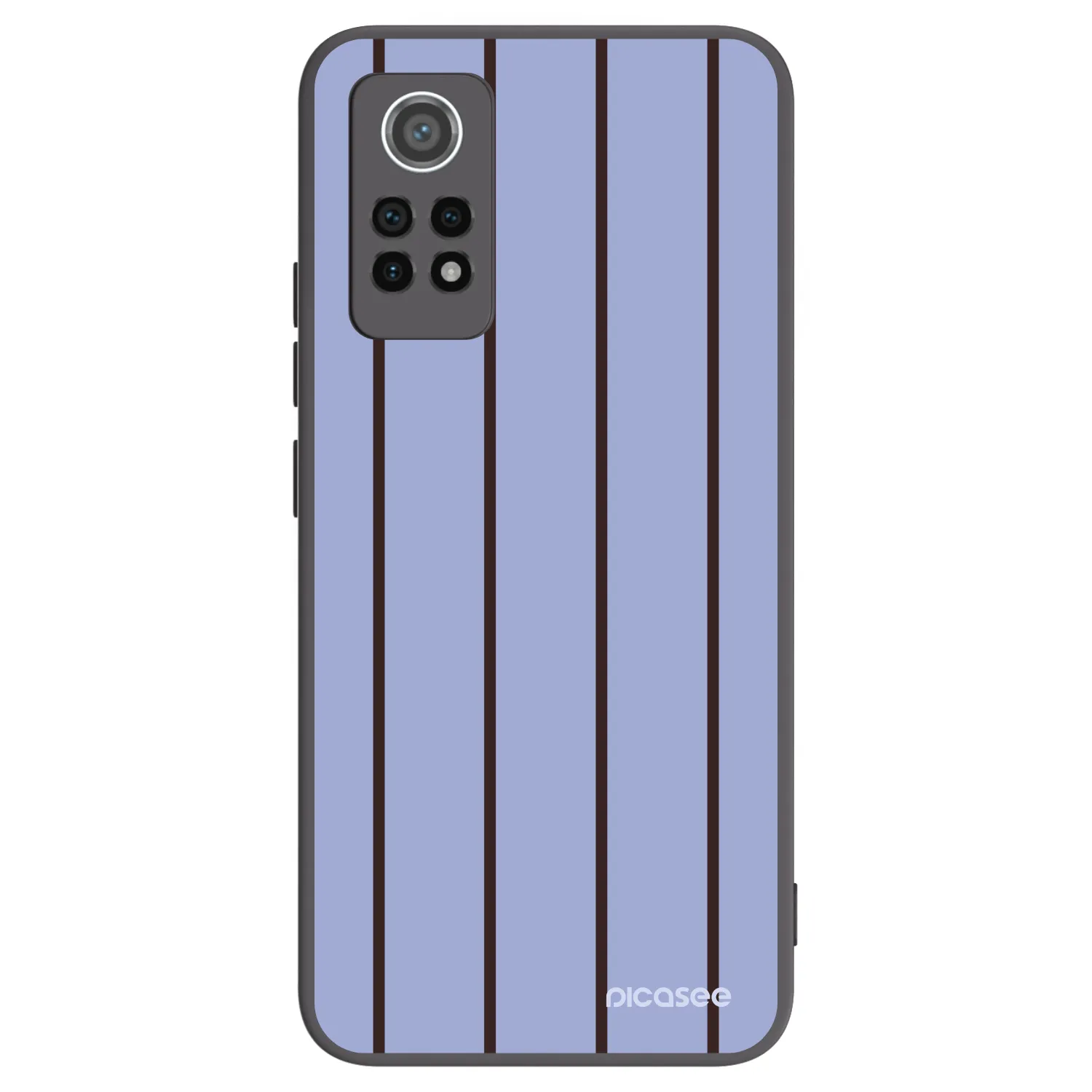 Picasee Μαύρη θήκη σιλικόνης για Xiaomi Redmi Note 12 Pro 4G - Poolside member