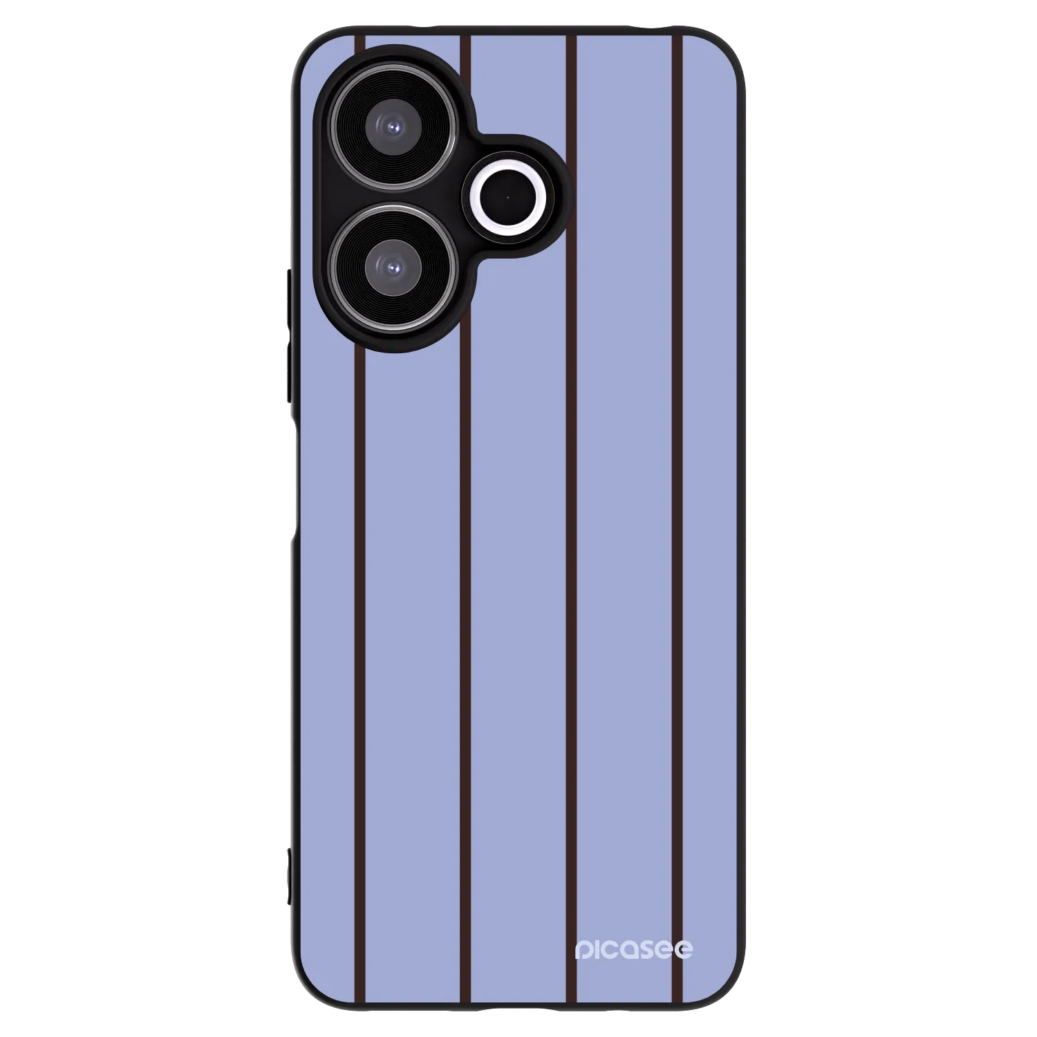 Picasee Μαύρη θήκη σιλικόνης για Xiaomi Redmi 13 4G - Poolside member