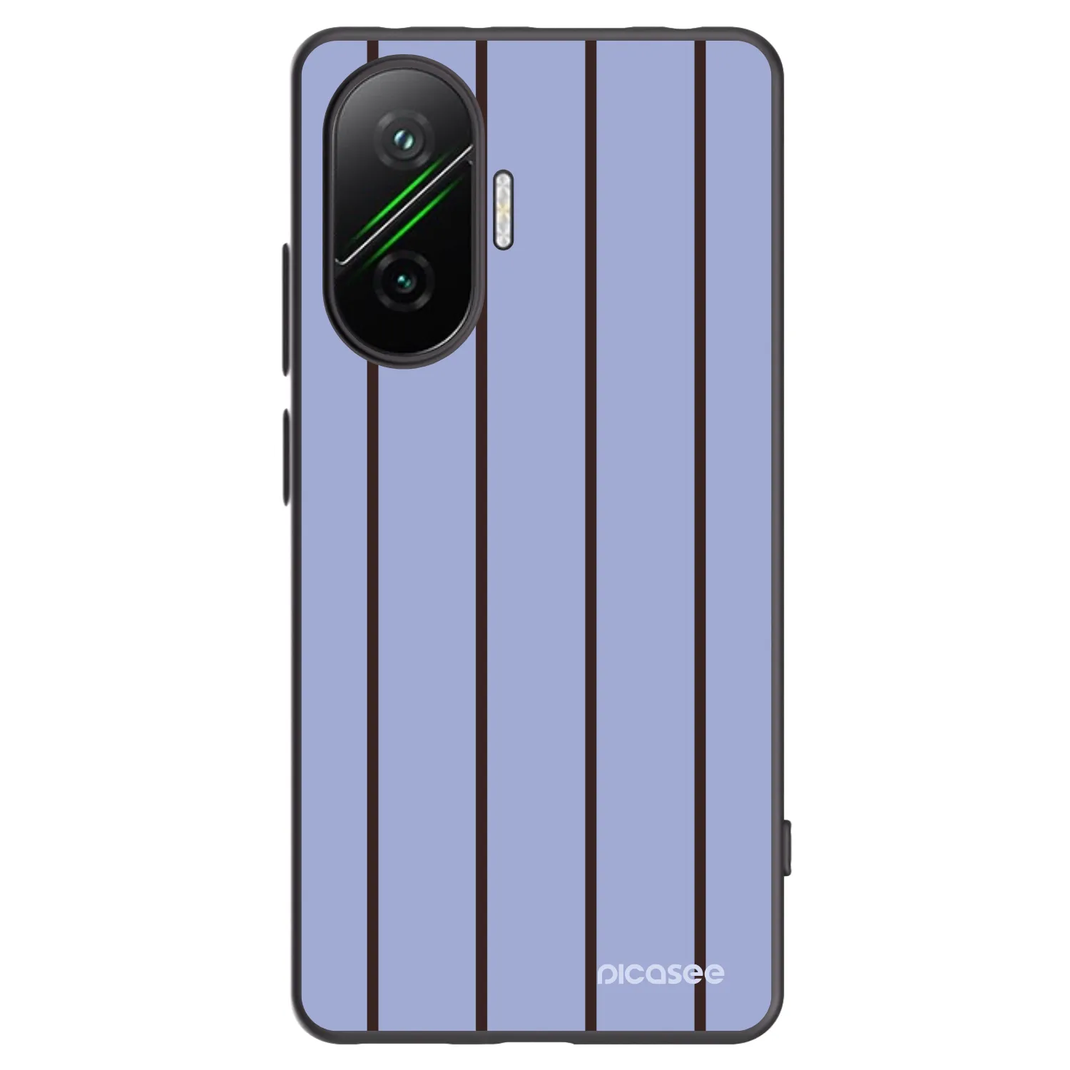 Picasee Μαύρη θήκη σιλικόνης για Xiaomi Poco F7 Pro 5G - Poolside member