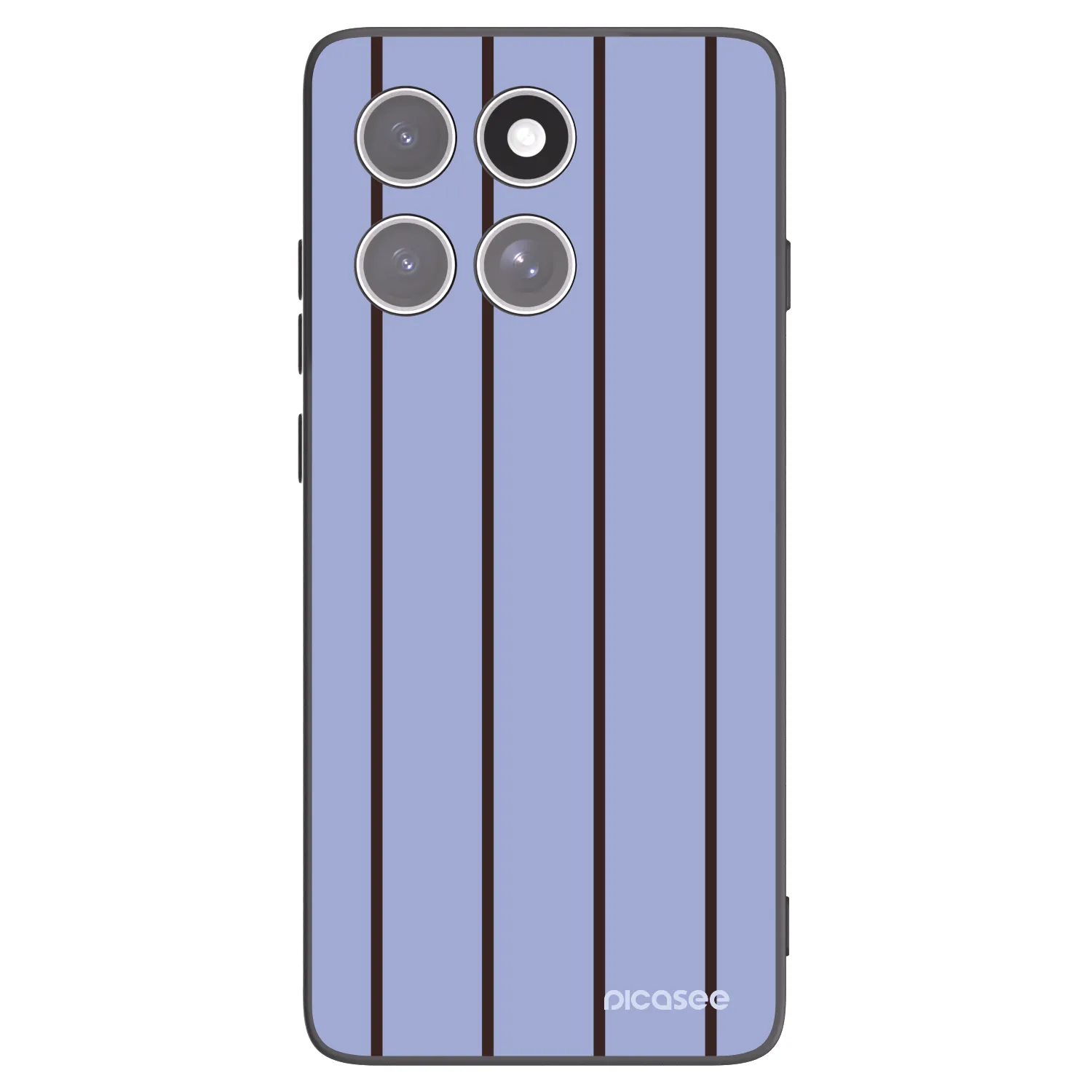 Picasee Μαύρη θήκη σιλικόνης για Motorola Edge 60 Pro - Poolside member