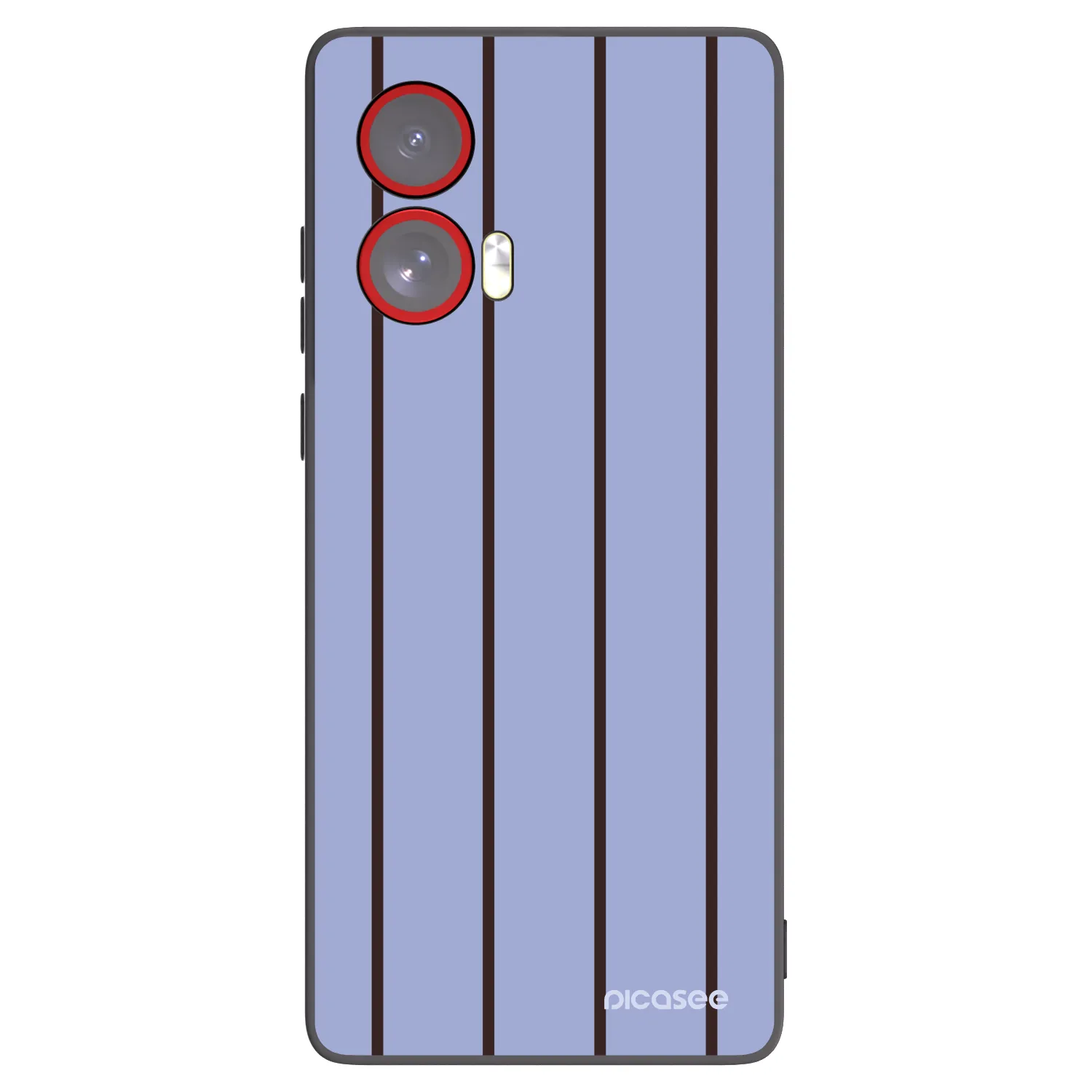 Picasee Μαύρη θήκη σιλικόνης για Motorola Edge 50 Fusion - Poolside member