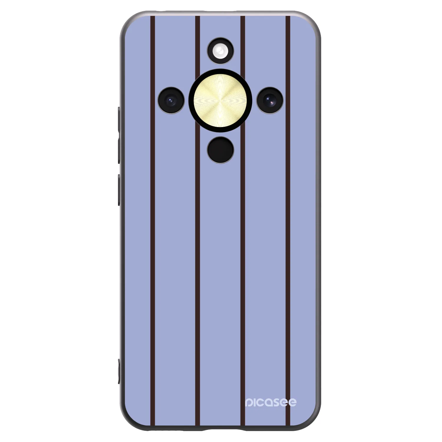 Picasee Μαύρη θήκη σιλικόνης για Honor Magic8 Lite 5G - Poolside member