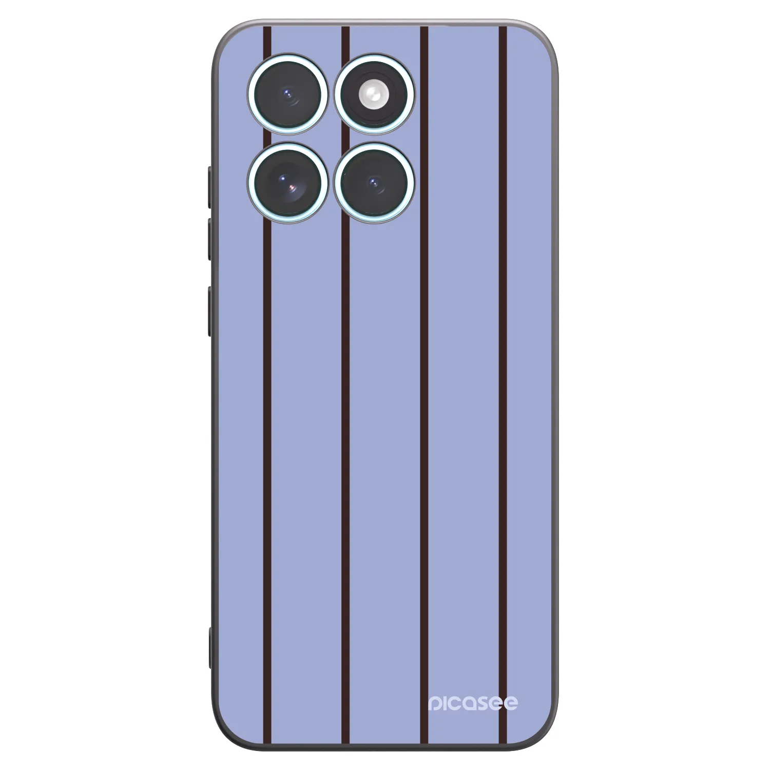Picasee Μαύρη θήκη σιλικόνης για Motorola Edge 70 Fusion - Poolside member