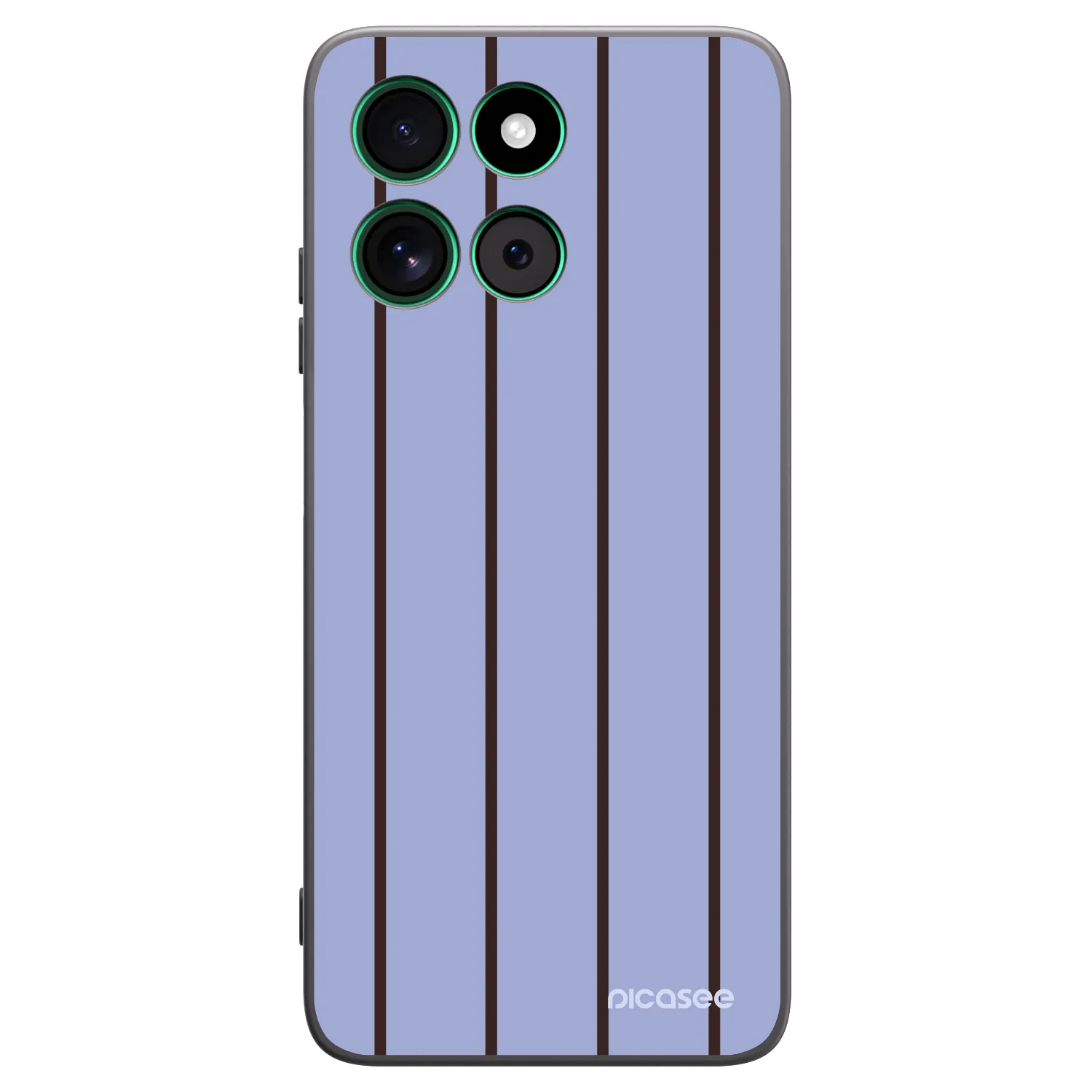Picasee Μαύρη θήκη σιλικόνης για Motorola Moto G57 Power - Poolside member