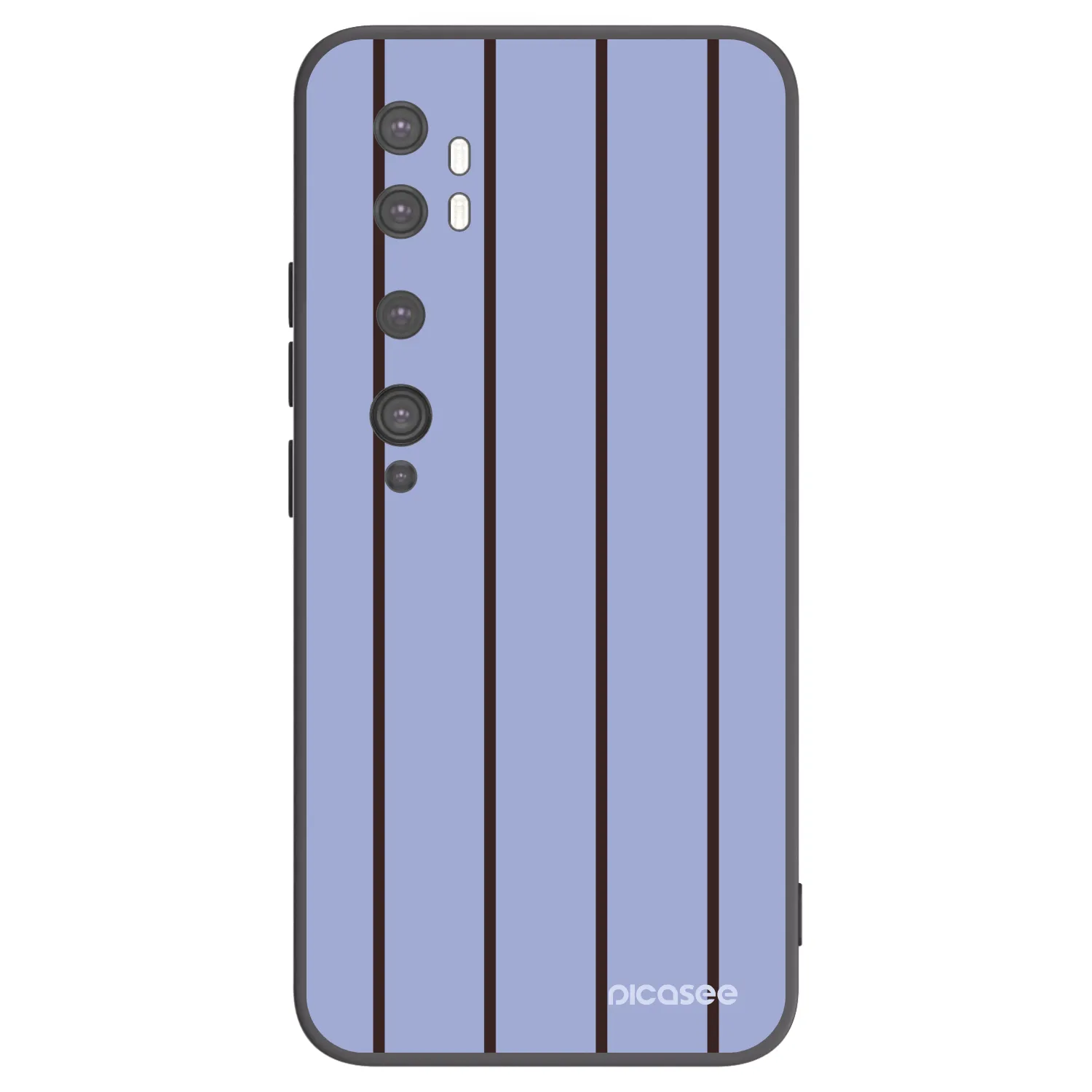 Picasee Μαύρη θήκη σιλικόνης για Xiaomi Mi Note 10 (Pro) - Poolside member