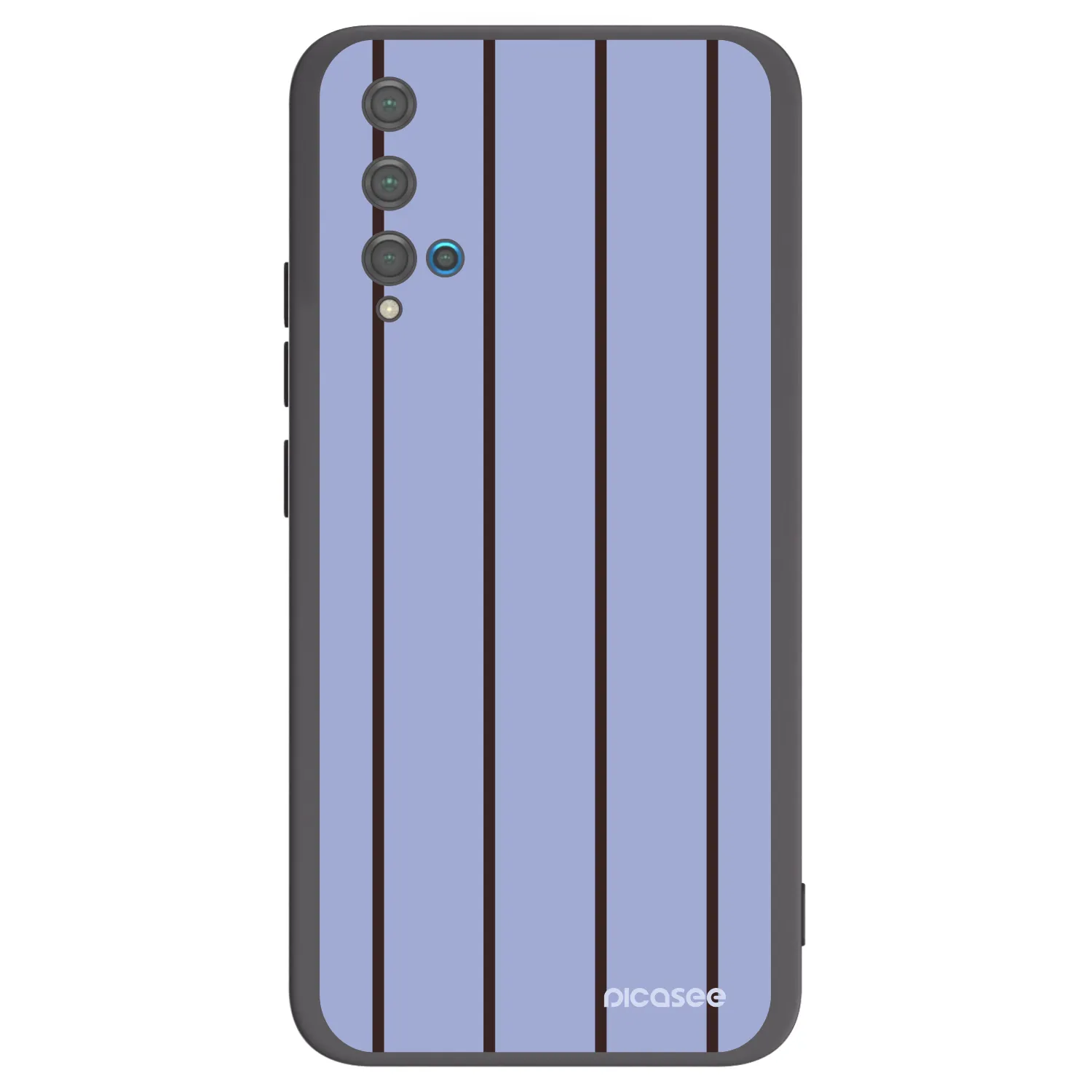 Picasee Μαύρη θήκη σιλικόνης για Huawei Nova 5T - Poolside member