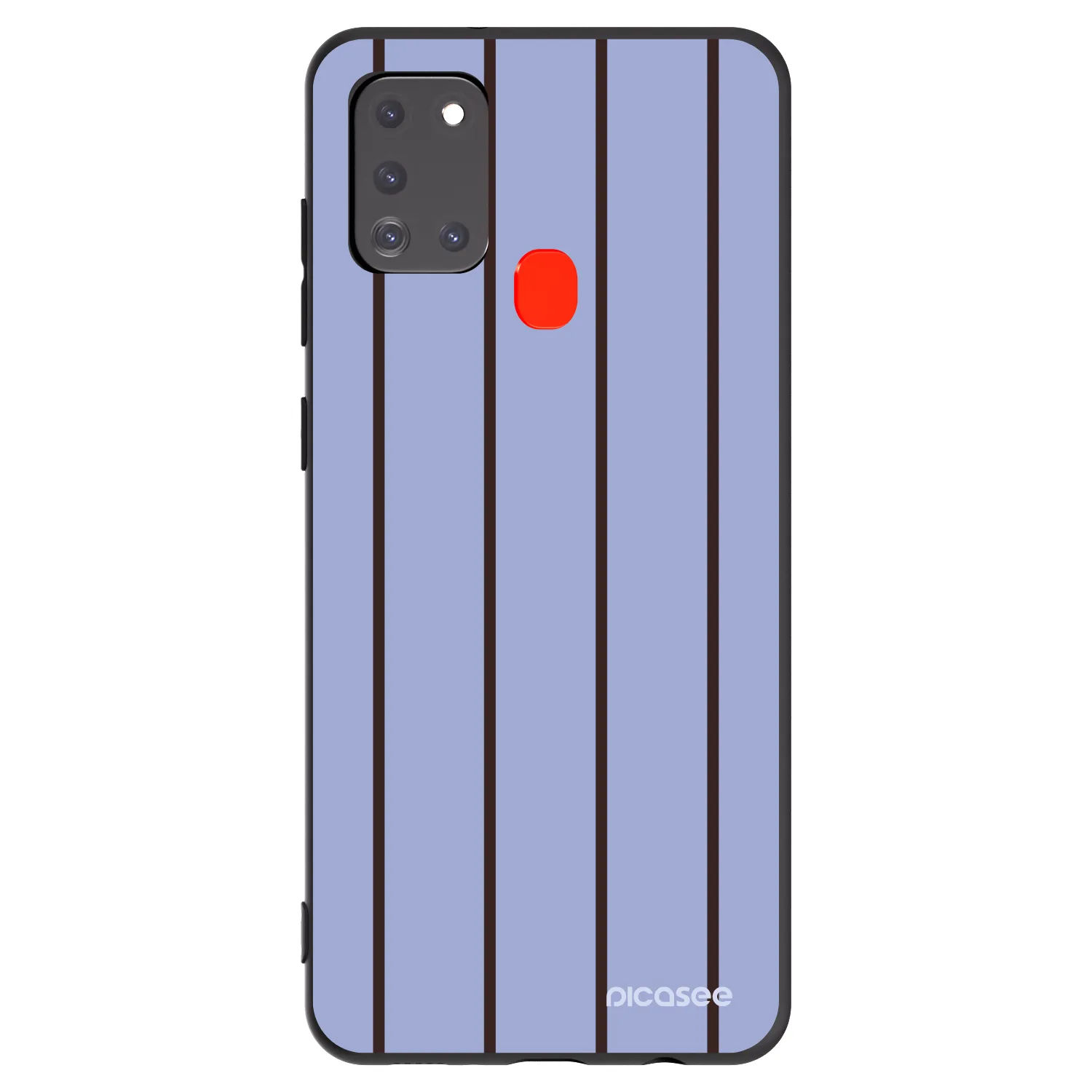 Picasee Μαύρη θήκη σιλικόνης για Samsung Galaxy A21s - Poolside member