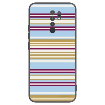 Picasee Μαύρη θήκη σιλικόνης για Xiaomi Redmi 9 - Souvenir
