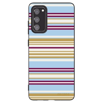 Picasee Μαύρη θήκη σιλικόνης για Samsung Galaxy S20 FE - Souvenir