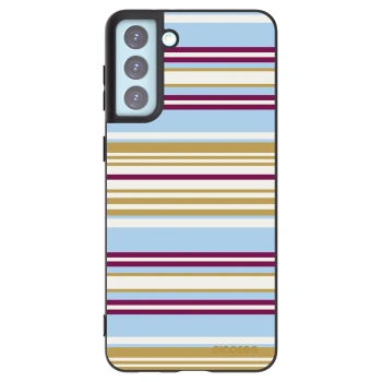 Picasee Μαύρη θήκη σιλικόνης για Samsung Galaxy S21+ 5G G996F - Souvenir
