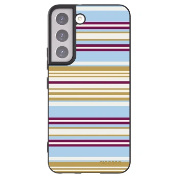 Picasee Μαύρη θήκη σιλικόνης για Samsung Galaxy S22 5G - Souvenir