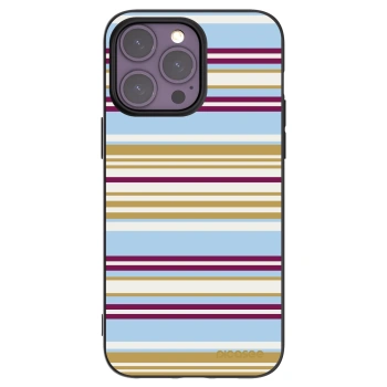 Picasee Μαύρη θήκη σιλικόνης για Apple iPhone 14 Pro Max - Souvenir