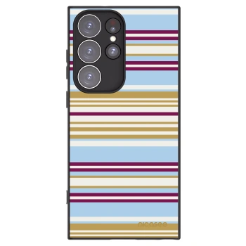 Picasee Μαύρη θήκη σιλικόνης για Samsung Galaxy S23 Ultra 5G - Souvenir