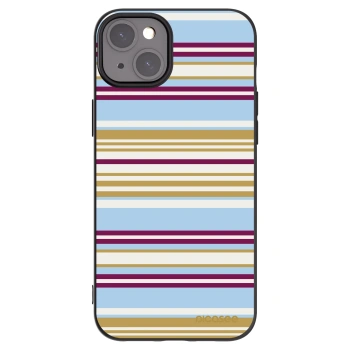 Picasee Μαύρη θήκη σιλικόνης για Apple iPhone 15 Plus - Souvenir