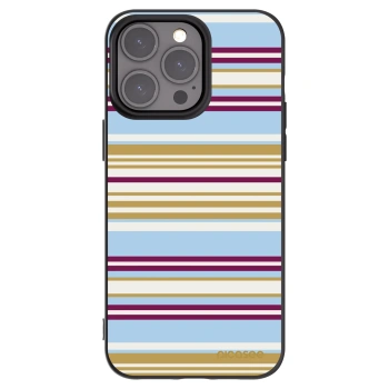 Picasee Μαύρη θήκη σιλικόνης για Apple iPhone 15 Pro Max - Souvenir