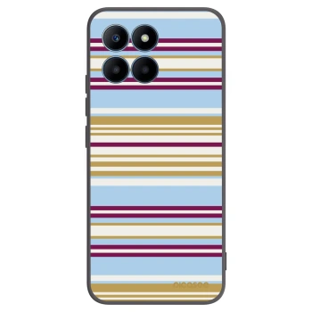 Picasee Μαύρη θήκη σιλικόνης για Honor 70 Lite - Souvenir