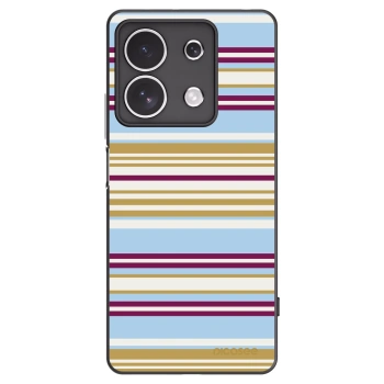 Picasee Μαύρη θήκη σιλικόνης για Xiaomi Redmi Note 13 4G - Souvenir