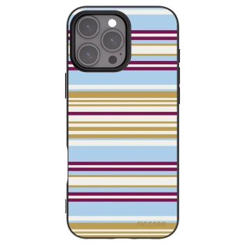 Picasee Μαύρη θήκη σιλικόνης για Apple iPhone 16 Pro Max - Souvenir