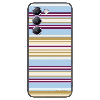 Picasee Μαύρη θήκη σιλικόνης για Vivo V40 SE 5G - Souvenir