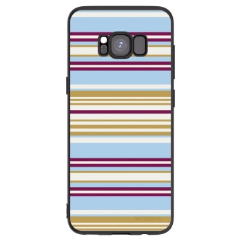 Picasee Μαύρη θήκη σιλικόνης για Samsung Galaxy S8 G950F - Souvenir