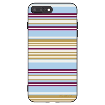 Picasee Μαύρη θήκη σιλικόνης για Apple iPhone 7 Plus - Souvenir