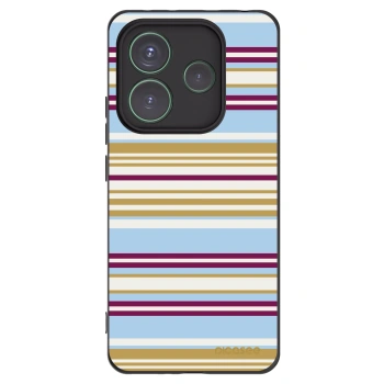 Picasee Μαύρη θήκη σιλικόνης για Xiaomi Redmi Note 14 5G - Souvenir