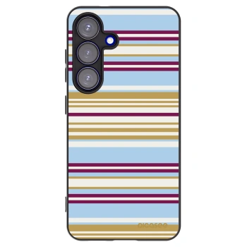 Picasee Μαύρη θήκη σιλικόνης για Samsung Galaxy S25 5G - Souvenir