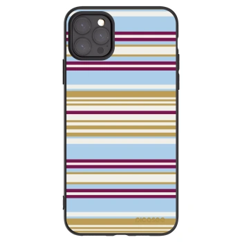 Picasee Μαύρη θήκη σιλικόνης για Apple iPhone 11 Pro Max - Souvenir