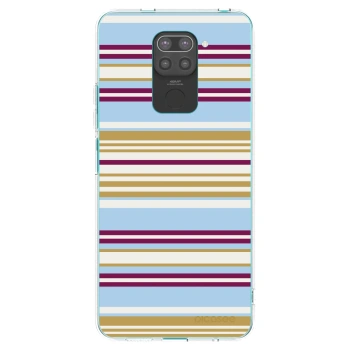 Picasee Μαύρη θήκη σιλικόνης για Xiaomi Redmi Note 9 - Souvenir