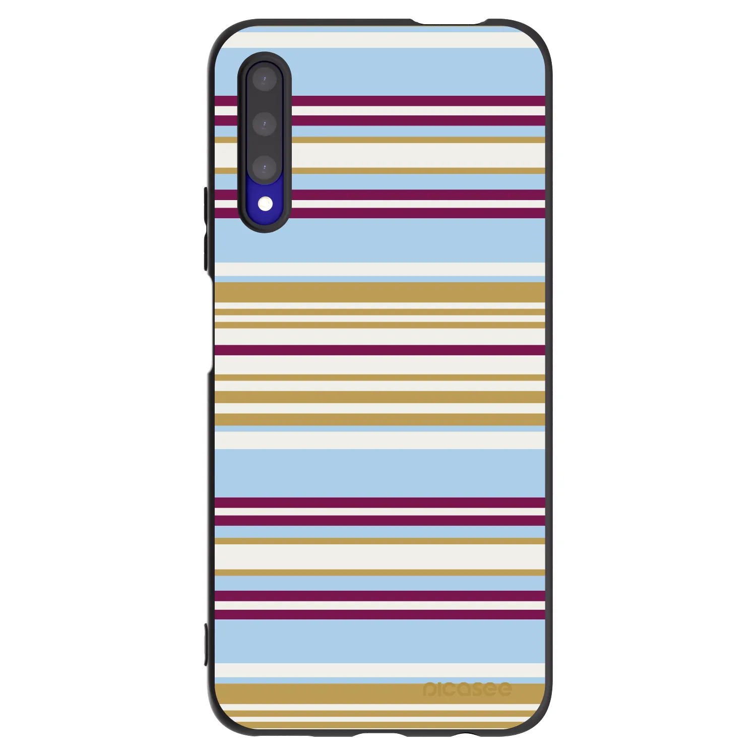 Picasee Μαύρη θήκη σιλικόνης για Honor 9X Pro - Souvenir