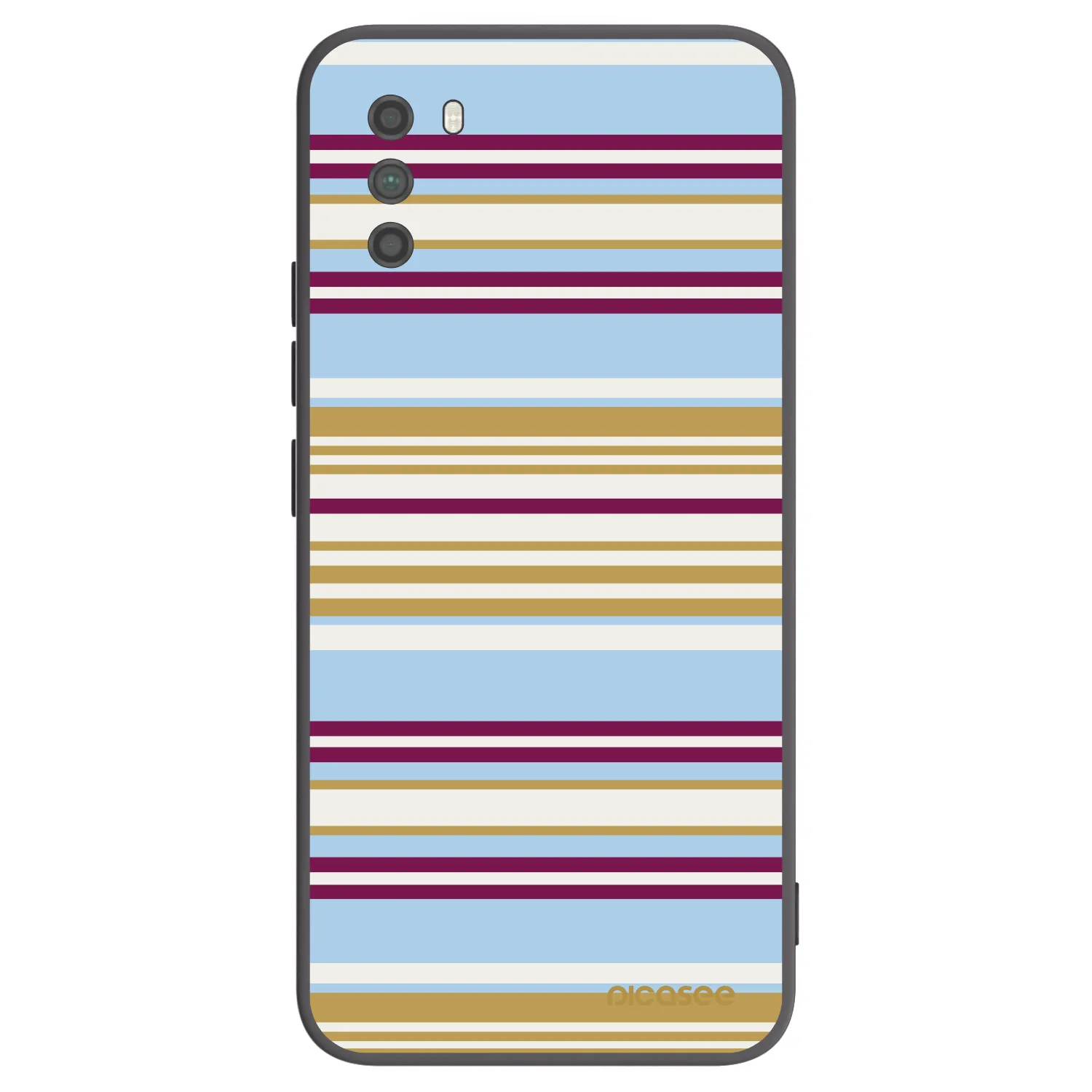 Picasee Μαύρη θήκη σιλικόνης για Xiaomi Poco M3 - Souvenir