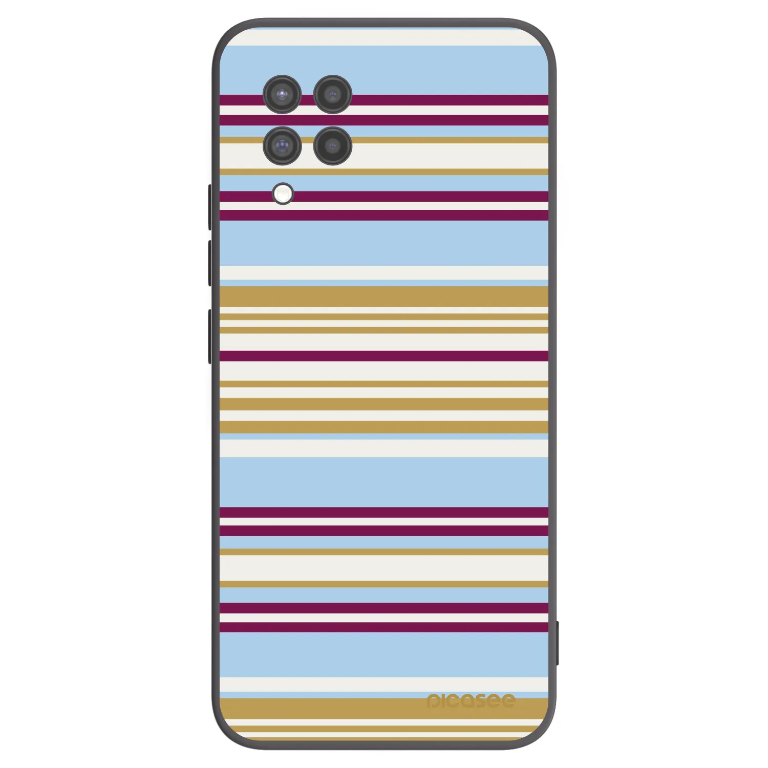 Picasee Μαύρη θήκη σιλικόνης για Samsung Galaxy A42 A426B - Souvenir