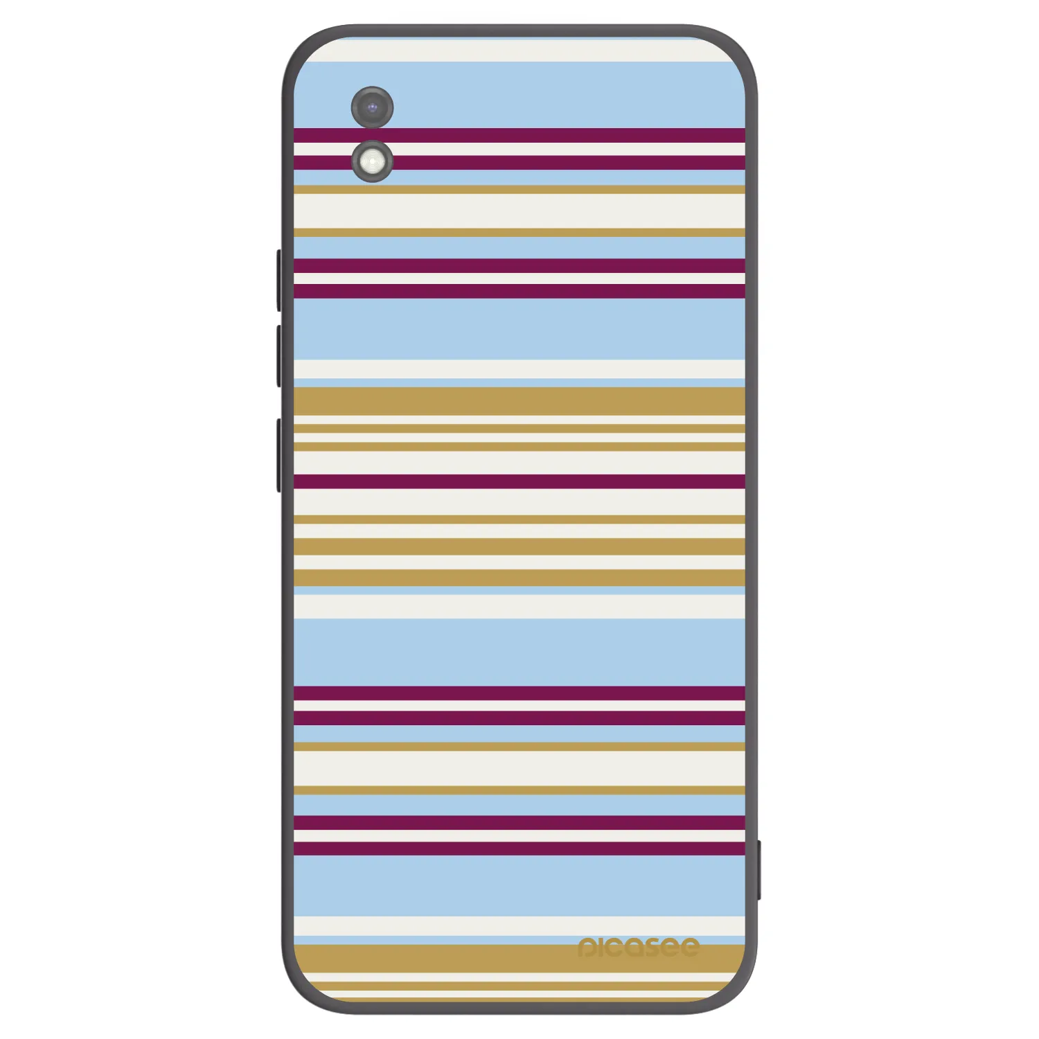 Picasee Μαύρη θήκη σιλικόνης για Xiaomi Redmi 9AT - Souvenir