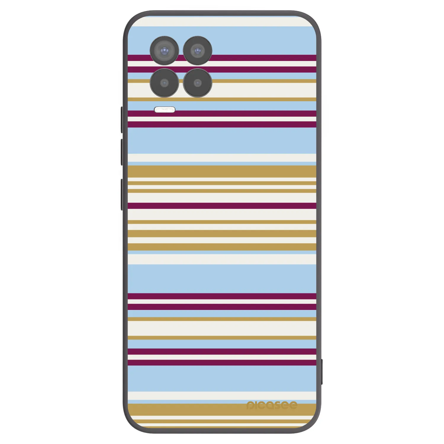Picasee Μαύρη θήκη σιλικόνης για Realme 8 4G - Souvenir