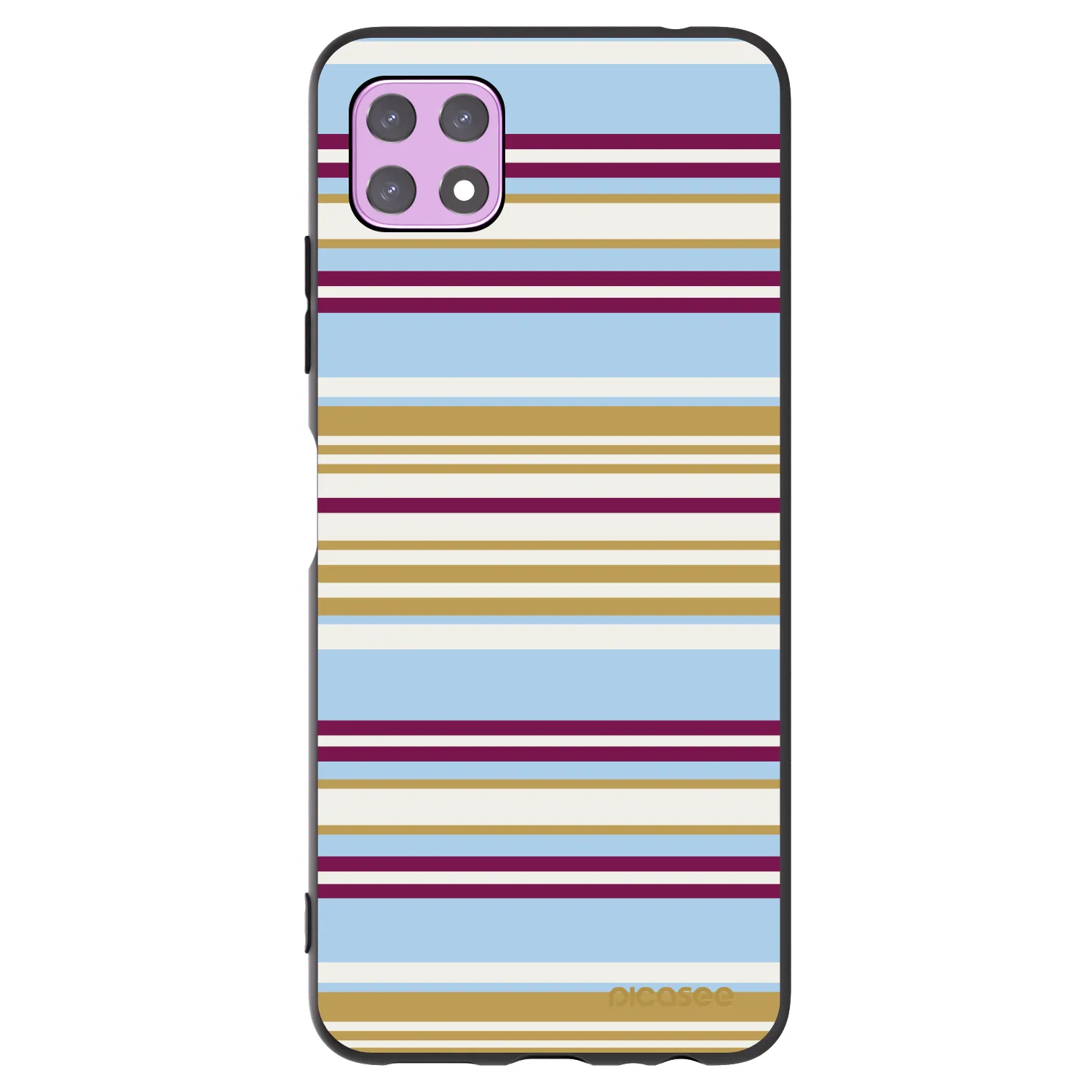 Picasee Μαύρη θήκη σιλικόνης για Samsung Galaxy A22 A226B 5G - Souvenir