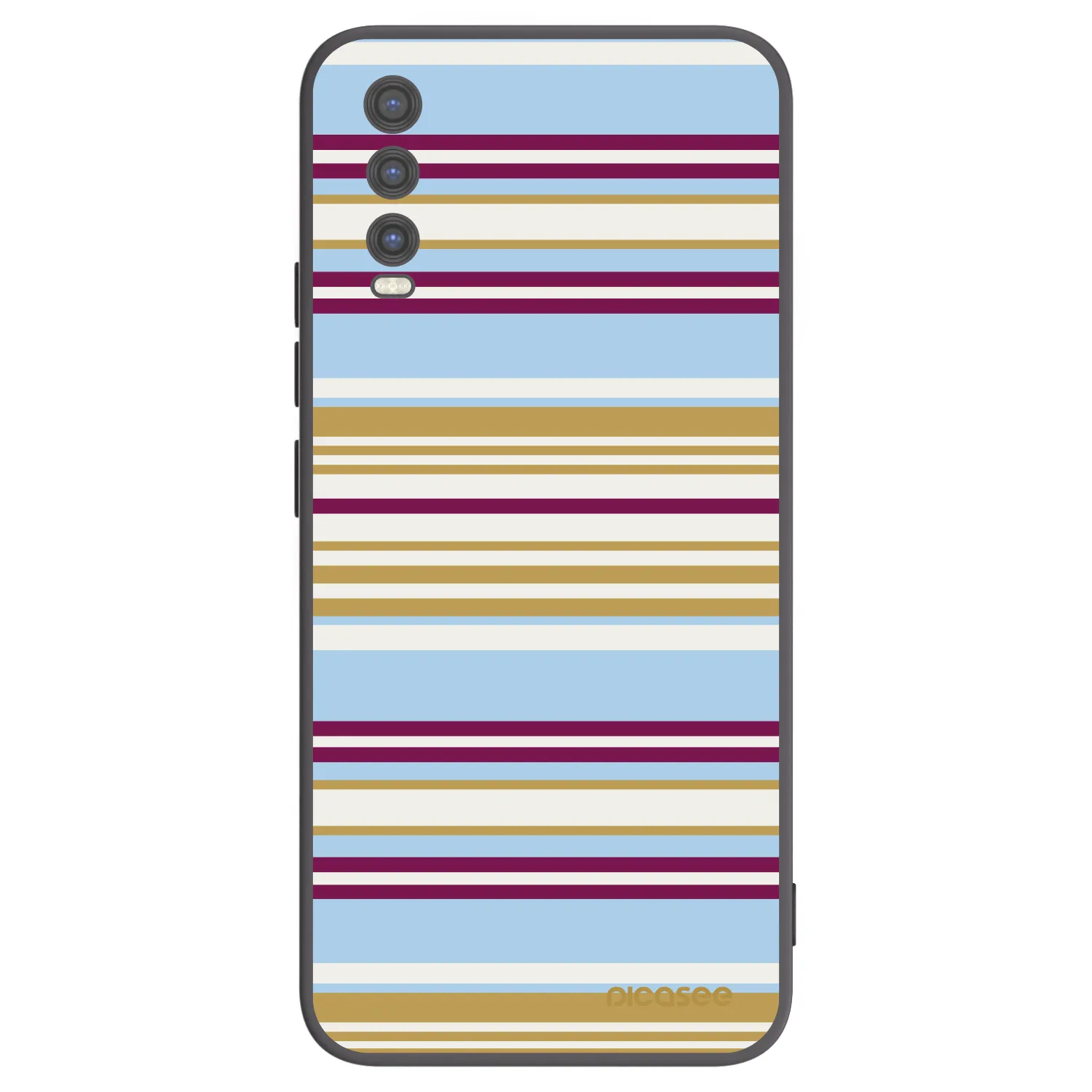 Picasee Μαύρη θήκη σιλικόνης για Vivo Y20s - Souvenir