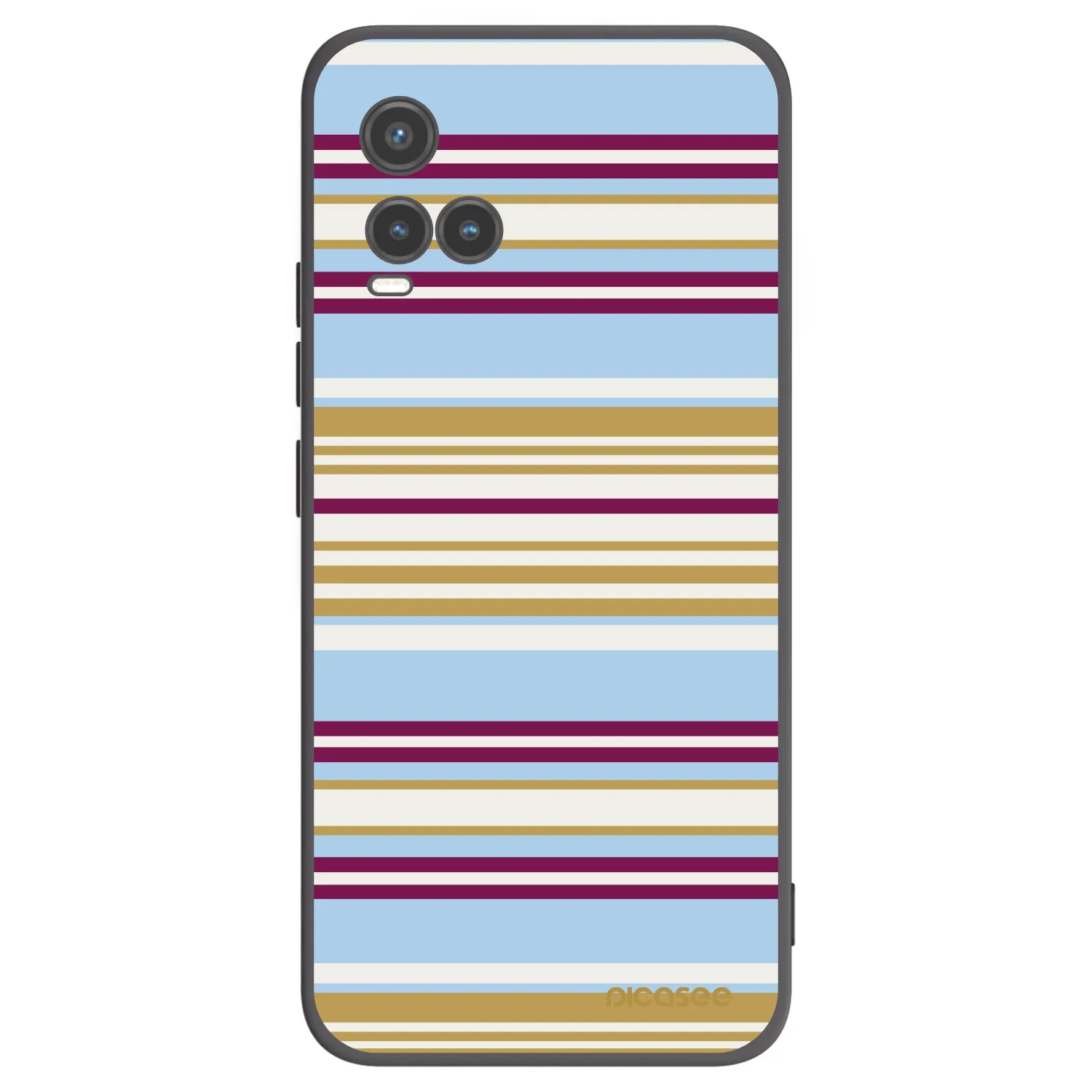 Picasee Μαύρη θήκη σιλικόνης για Vivo Y33s - Souvenir