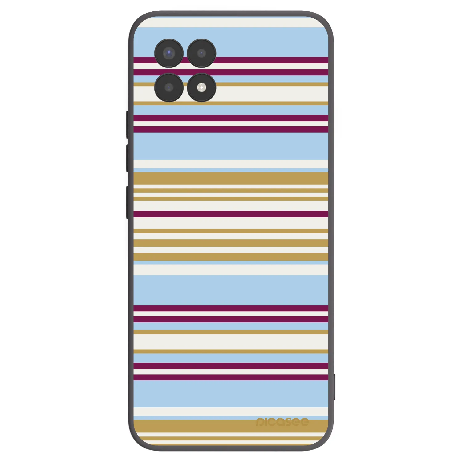 Picasee Μαύρη θήκη σιλικόνης για Realme 8i - Souvenir