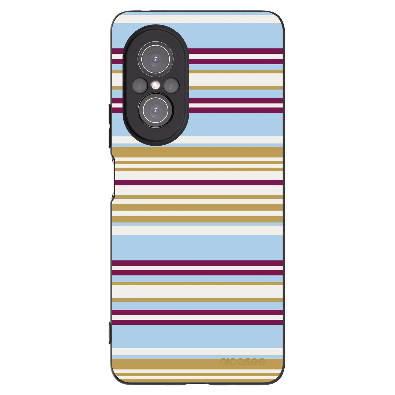 Picasee Μαύρη θήκη σιλικόνης για Huawei Nova 9 SE - Souvenir