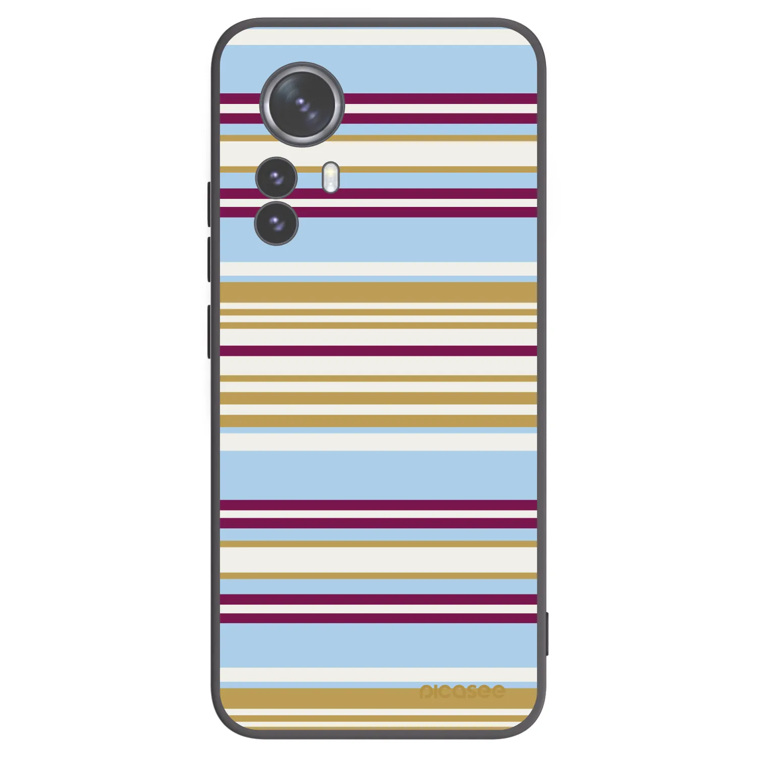 Picasee Μαύρη θήκη σιλικόνης για Xiaomi 12 Pro - Souvenir