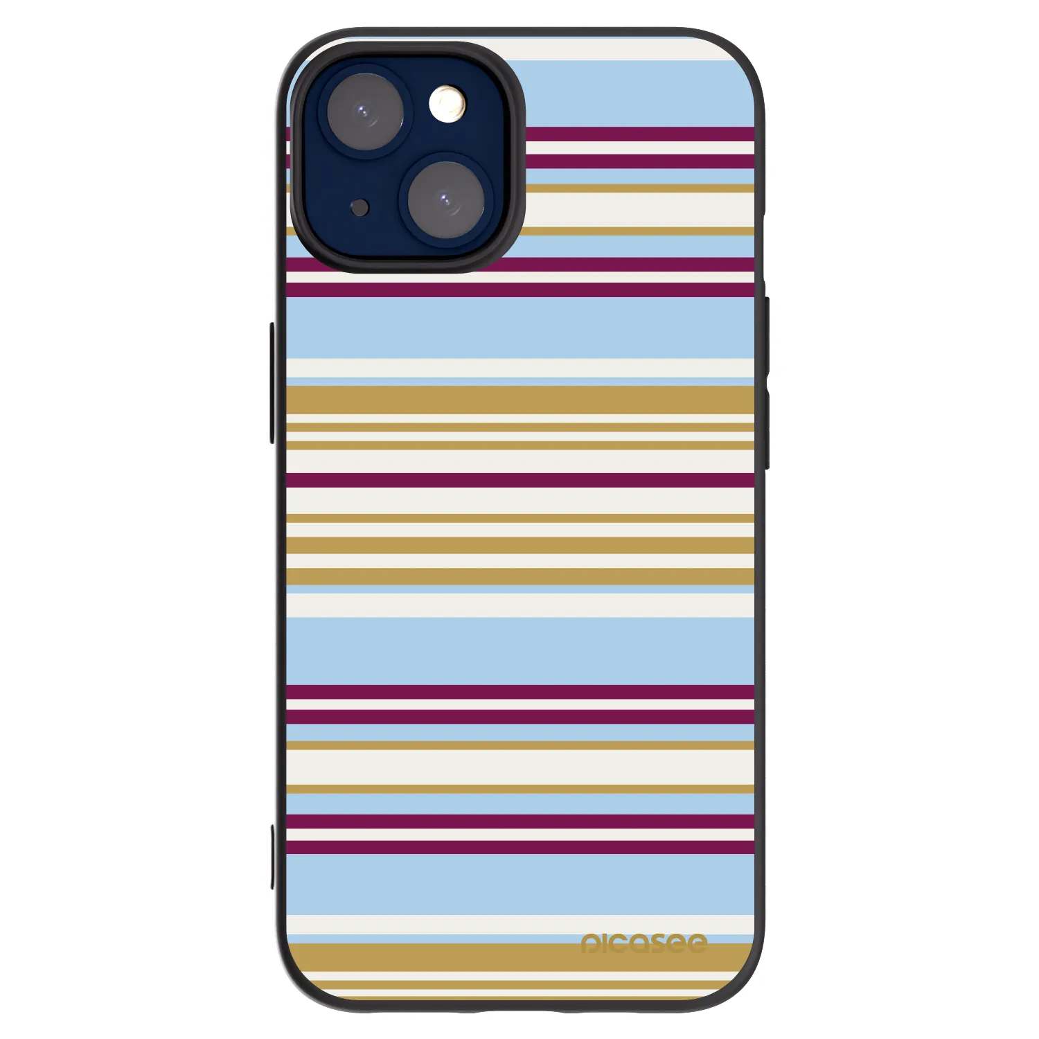 Picasee Μαύρη θήκη σιλικόνης για Apple iPhone 14 - Souvenir