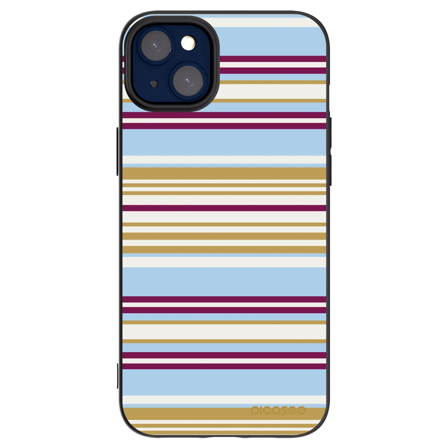 Picasee Μαύρη θήκη σιλικόνης για Apple iPhone 14 Plus - Souvenir