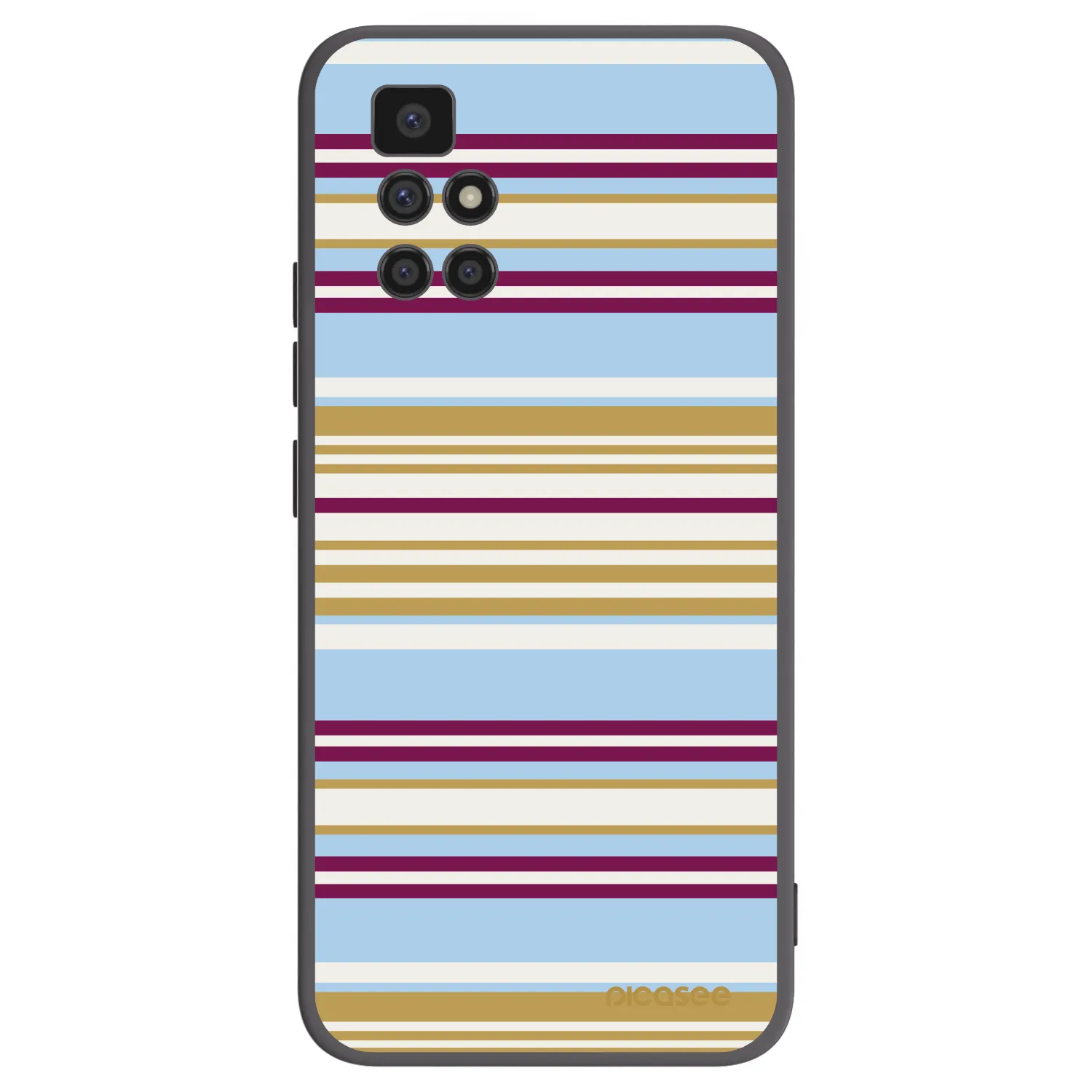 Picasee Μαύρη θήκη σιλικόνης για Xiaomi Redmi 10 (2022) - Souvenir