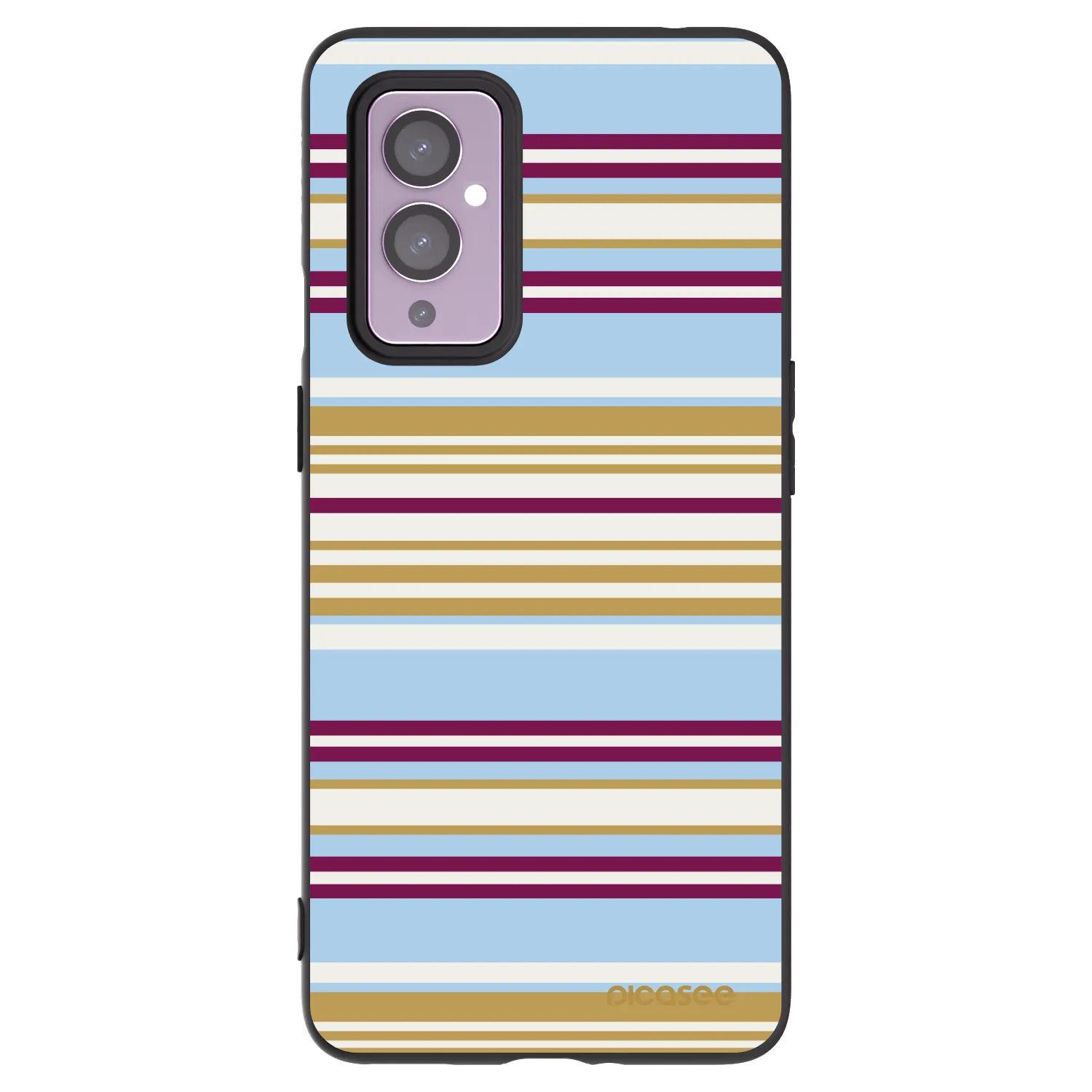 Picasee Μαύρη θήκη σιλικόνης για OnePlus 9 - Souvenir
