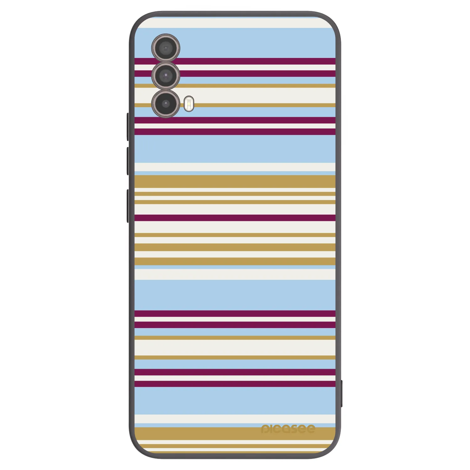 Picasee Μαύρη θήκη σιλικόνης για Motorola Moto E40 - Souvenir