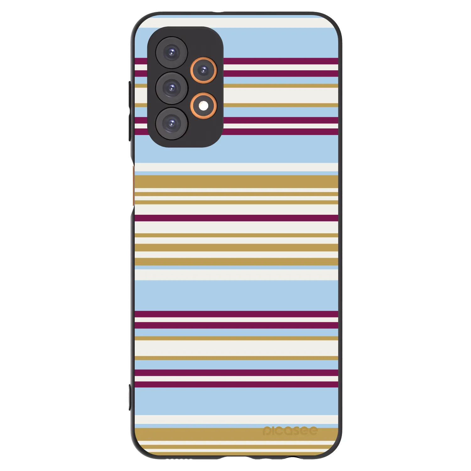 Picasee Μαύρη θήκη σιλικόνης για Samsung Galaxy A23 A236B 5G - Souvenir