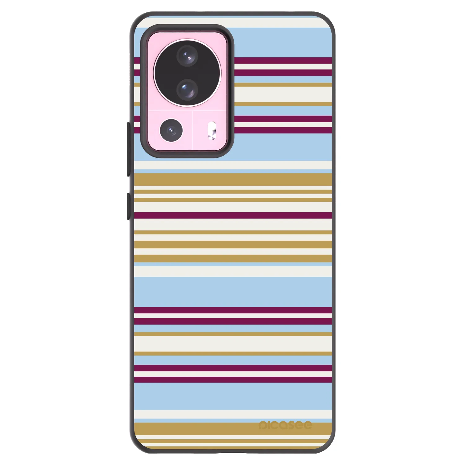 Picasee Μαύρη θήκη σιλικόνης για Xiaomi 13 Lite - Souvenir