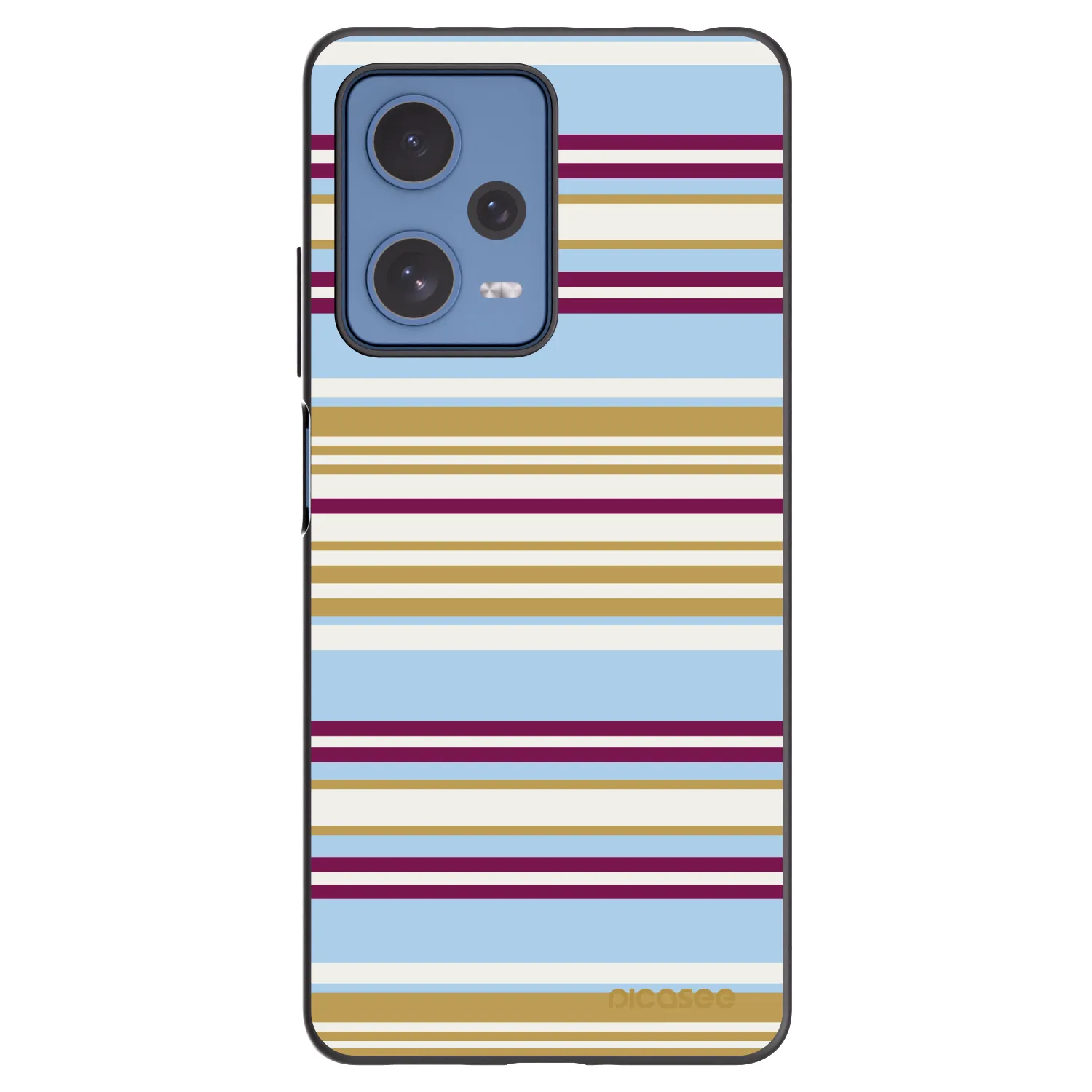 Picasee Μαύρη θήκη σιλικόνης για Xiaomi Redmi Note 12 Pro 5G - Souvenir